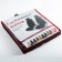 Alpaca capes, artificial fur, set 2 pcs, black