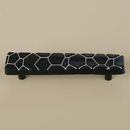 Handle of the children's bracket KID 031, "Web", m/o 96 mm, rubber, black-1