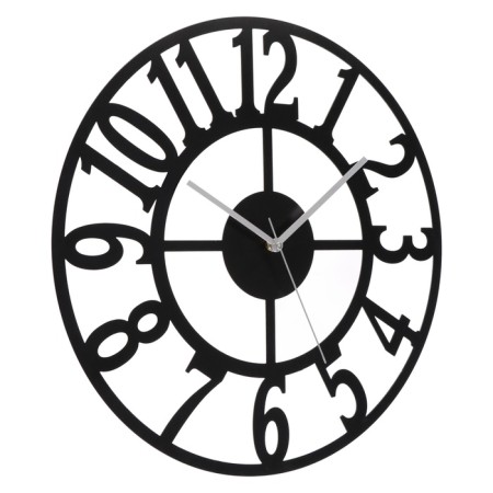 Wall clocks of metal "Loft-1", silent, D-40 cm, aa-1