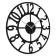 Wall clocks of metal "Loft-1", silent, D-40 cm, aa