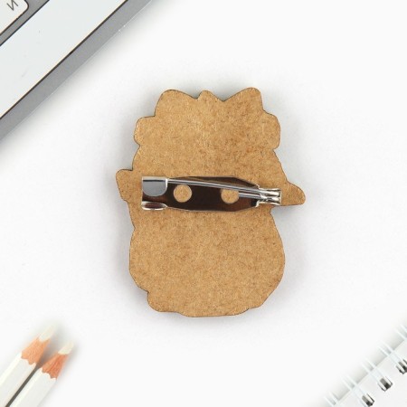 Key keychain with the icon "Girl Cat", anime-3