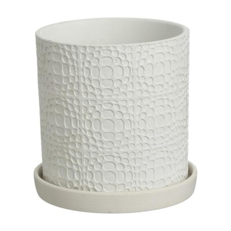 Flower Pot "Illusion" White Cylinder No. 2, 2l-3