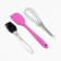 Gift set The Wild Life: a towel, a mittens, a hand, a brush, a blade, a whisk