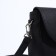 Richet bag on a magnet, outer pocket, long belt, black color