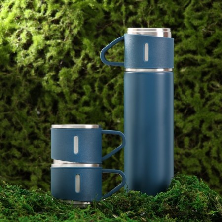 Set of "beloved husband", thermos 500 ml, mug 2 pcs-1