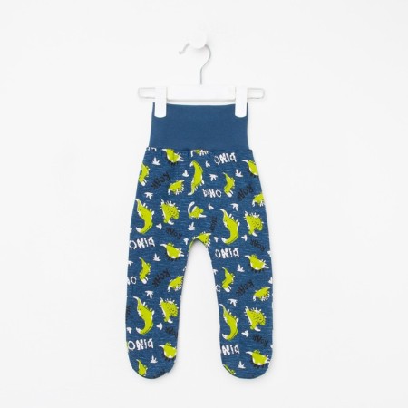Children's sliders, blue color/dino, height 74 cm