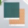 Scrapbooking paper bilateral "Greece" density 180 g 15.5x17 cm