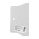 Rubber tundra spatula, 150 mm, white