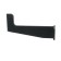 Krulychik holder for storing heavy objects, 7 cm, wall, black