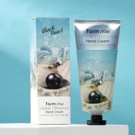Hand cream Farmstay, with black pearl extract, 100 ml-1