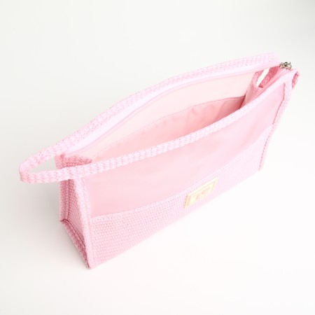 Lightning cosmetic bag, pink color-2