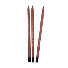 Set 3 pieces of dry pastel in a pencil Soft Koh-I-Noor 8820 Gioconda, Black (1295206)