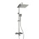 The shower system Wasserkraft a199.118.141.087.ch Thermo, tropical shower, thermostat, chrome