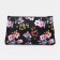Cosmetic bag with lightning, black color