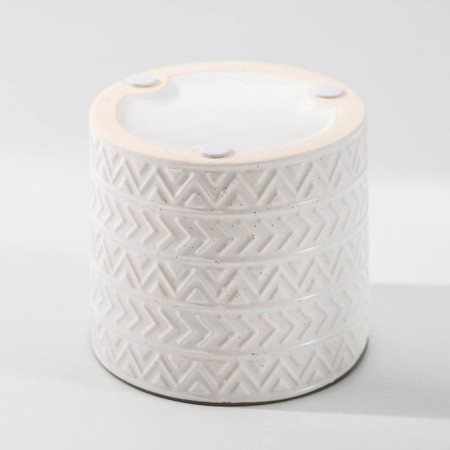 Ceramic bank for bulk products of "ethnic", 400 ml, white color-2