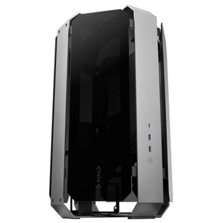 AZZA OPUS case Black without PSU ATX 3x120mm 2xusb3.0 Audio Bott PSU-2