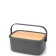 Brabantia nic breadbine, rectangular, dark gray color, size 25x39.5x16 cm