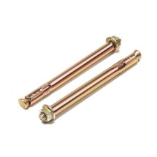 Anchor bolt of scrap, with a nut, galvanized, 8x100 mm, 125 pcs
