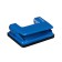 The hole of the metal 20 sheets, Attomex, the format ruler, blue