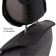 Press on the universal seat Voin Cover Plain, eco -leather, set 1pcs, foams 7mm, black 77718