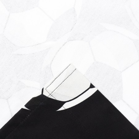 Curtain Ethel "Football", 145*260 cm, 100% cotton, matting-2