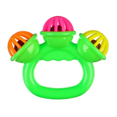 Rattle "childhood", color mix, crush me