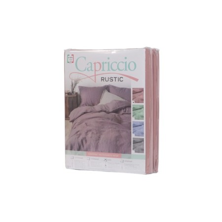 Bed linen euro Capriccio Peach, size 200x215 cm, 200x220 cm, 70x70 cm - 2 pcs-1