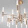 Ceiling light Bogate’s Bastone 350, G4, 24x3W, 600x600x500 mm, color gold