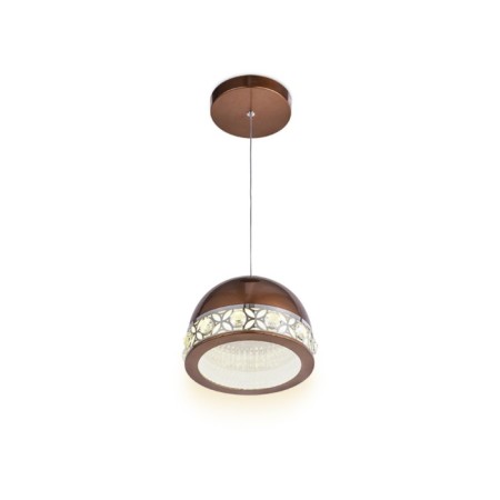 LED LED SCREED OF AMBRELLA LIGHT, ICE, FA9495, LED, 18 W, 1350LUM, 4200K, Coffee color, Chrome-2