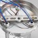 August chandelier 6X27 40W chrome 58x58x25 cm Bayerlux