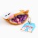 Lollows "Best Gift" in a wallet, with a taste of watermelon, 40 g.
