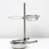 Stand with bowls, 2 x 2.5 l, height 60 cm, collapsible, green
