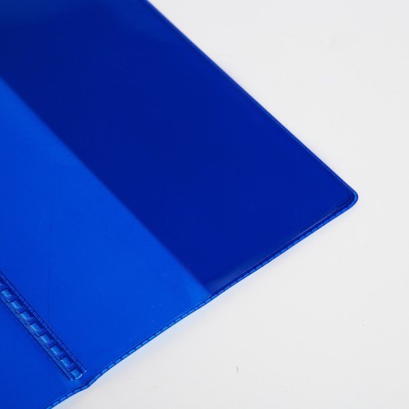 Cover for passport, blue color-5