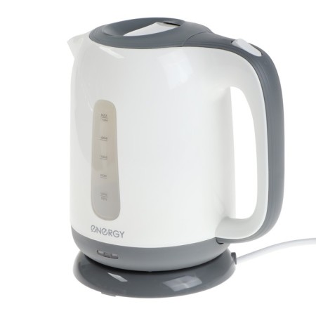 Electric kettle Energy E-274, plastic, 1.7 l, 2200 watts, white-gray-1