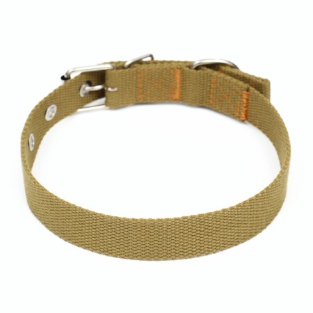 The tarpaulin collar single -layer, 58 x 2.5 cm, sand-1