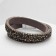 Bracelet skin "Stone luxury" scattering, gray color, 37 cm