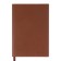 The diary is low, the A6+format, 116 sheets, cage, brown light, tonov cut