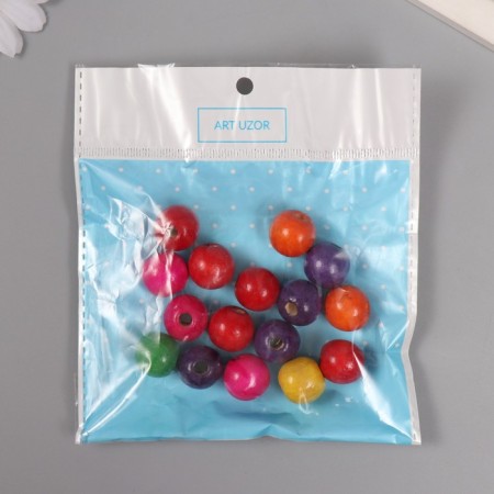 Beads for creativity tree "Neon Mix" D-1.5 cm, set of 20 g-4