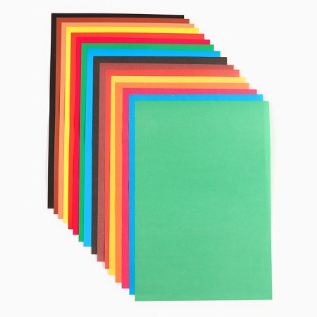 Set "Puppy Patrol" A4: 8l color unilateral cardboard + 8l color bilateral paper-2