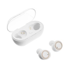 Wireless headphones Luazon VBT 1.20, vacuum, Bluetooth 5.0, 300 mAh boxing, white