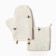 Set of kitchen. Dolyana "Bee": mittens 20x27 cm, 19x19 cm tack, mint 164 g/m2, 100% HL