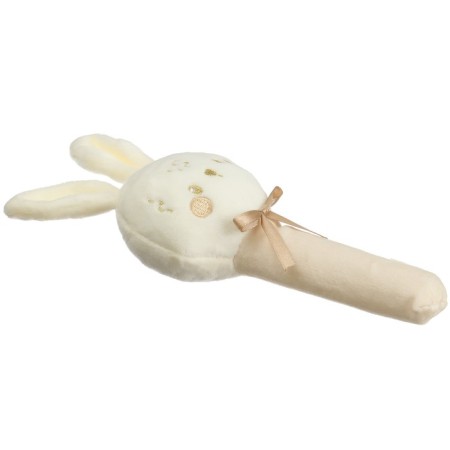 Toy - New Year's Bunny squeak, beige color-7