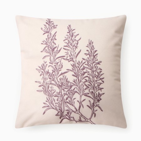 Case on the pillow of Ethel "Botanic" 3 pcs, 40*40 cm, velor 100% p/e-1