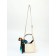 Bag Female Tout with zipper, white color