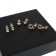 Women's gift set BolingDun 2 in 1: Watch, earrings, D-2.8 cm