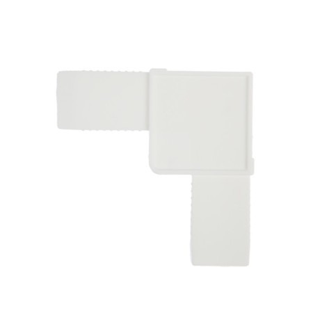 Connecting corner, all -lit, white-1