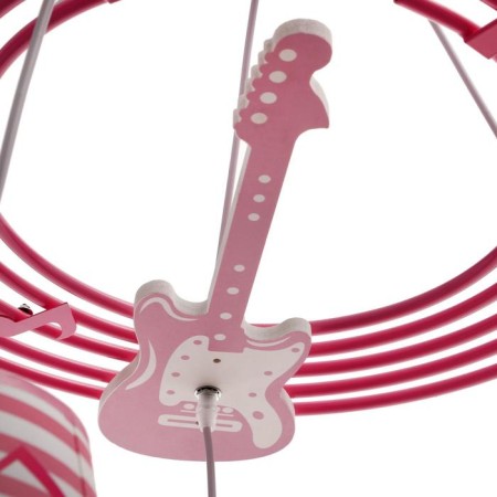 Chandelier 86204/5 E27 40W Pink 59x54x27-107 cm Bayerlux-3