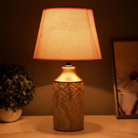 Laura table lamp E14 40W white-gold 22x22x39 cm-1