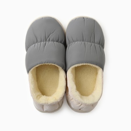 Male slippers, size 42-43, gray color-1