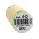 Top Stitch thread for stitching, 30 m, 744506 (610 light-cream-yellow)